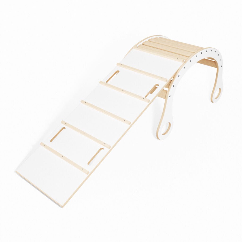HOLZWIPPE MIT LEITER – GUTES HOLZ