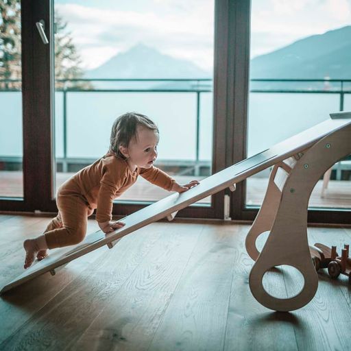 HOLZWIPPE MIT LEITER – GUTES HOLZ