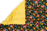 BIRDS 'N' FLOWERS WEIGHTED BLANKET full length
