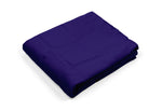 BLUE COTTON WEIGHTED BLANKET