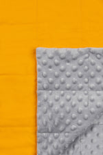 YELLOW COTTON WEIGHTED BLANKET