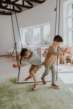 Laden Sie das Bild in den Galerie-Viewer, two boys swinging on SENSORY PLATFORM- GOOD WOOD