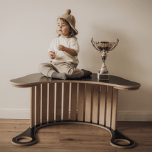 Laden Sie das Bild in den Galerie-Viewer, little girl sittin on the tabletop rocker good wood