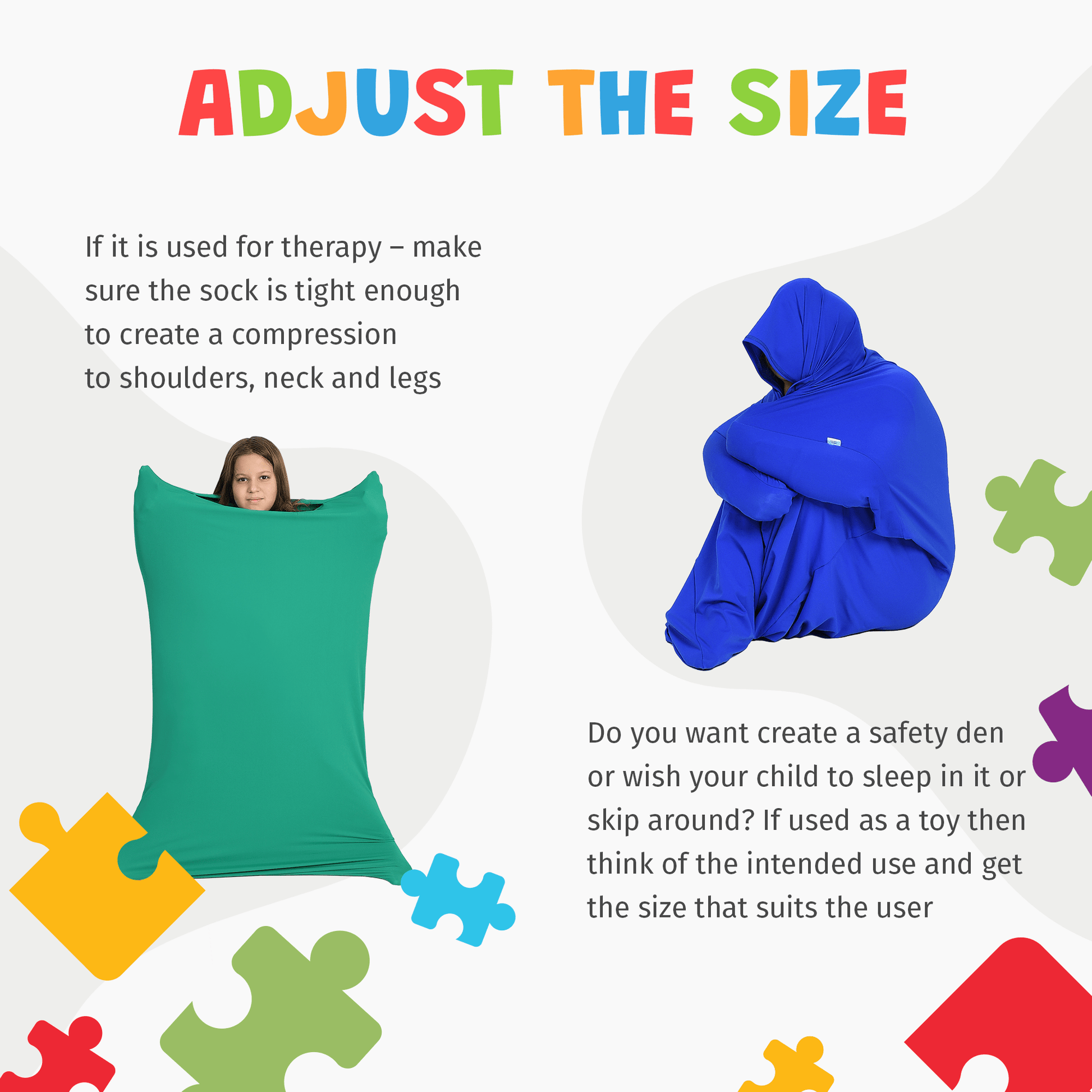 Sensory Sox Stretchy Sensory Full Body Sock Kinderen, Full Body Wrap, Stretchy Ademende Body Sox For Stressverlichting For Kinderen, Volwassenen, Autisme, Zelfbeheersing(Marineblau,XL Sensory Sox Stretchy Sensory Full Body Sock Kinderen, Full Body Wrap, Stretchy Ademende Body Sox For Stressverlichting For Kinderen, Volwassenen, Autisme, Zelfbeheersing(Marineblau,XL