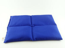 Laden Sie das Bild in den Galerie-Viewer, cotton weighted lap pillow in  cobalt blue senory owl 