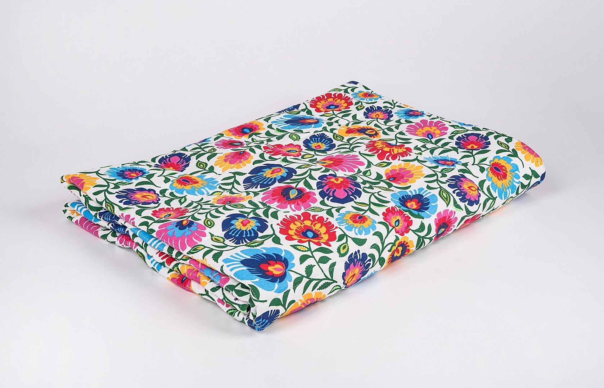 FOLK MINKY WEIGHTED BLANKET