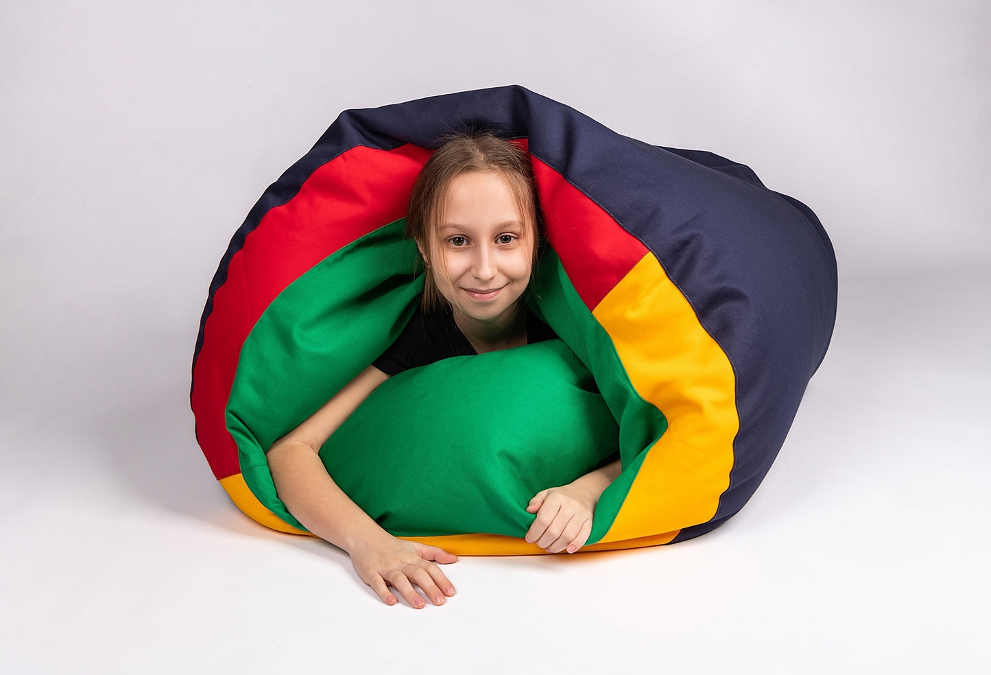 Large Sensory Bean Bag Tunnel Pouf | Sensory Owl